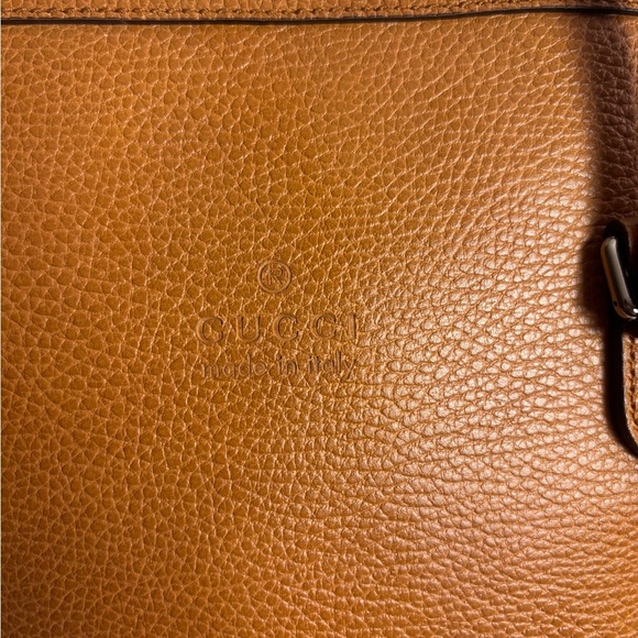 Gucci Tan Leather 2-way Shoulder Bag - Picture 8 of 11